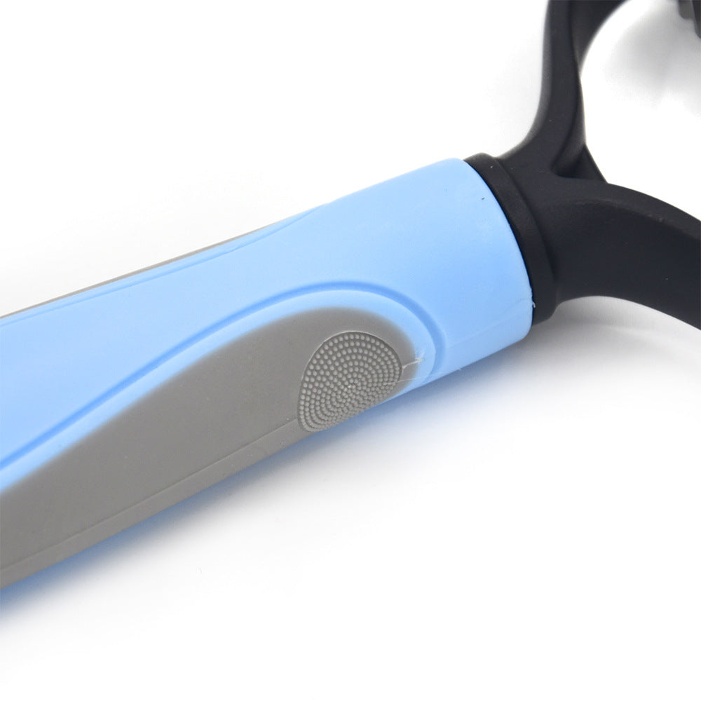 Dog & Cat Deshedding Brush – Professional Pet Hair Remover Grooming Tool