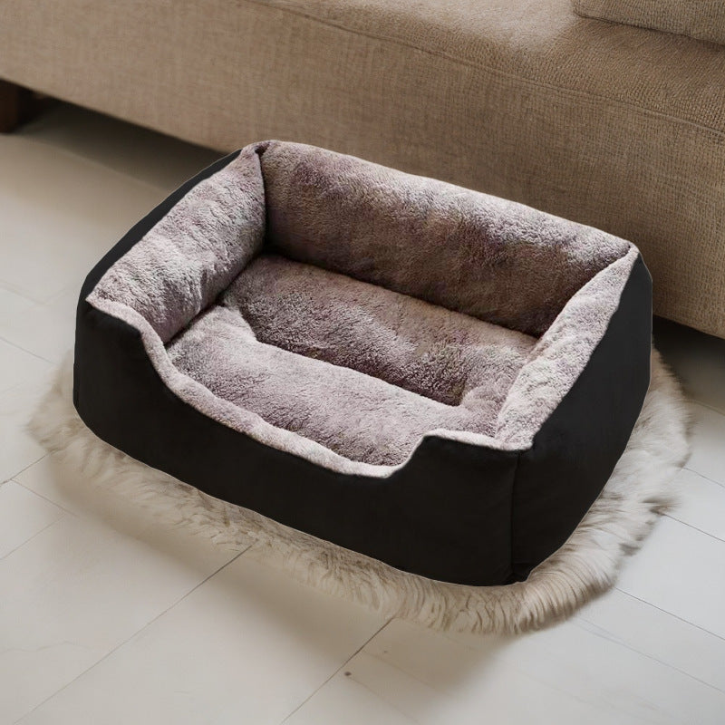 Luxury Plush Pet Bed for Cats & Dogs β Soft Warm Cushion House, Washable & Cozy Sleeping Nest