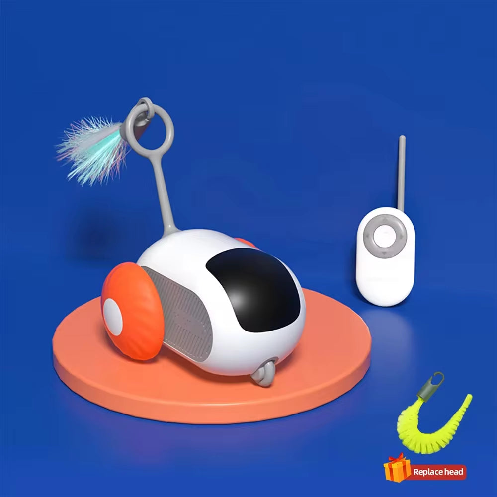 🚗 Smart Interactive Cat Toy Car – Automatic & Remote Control Fun Ball 🐱