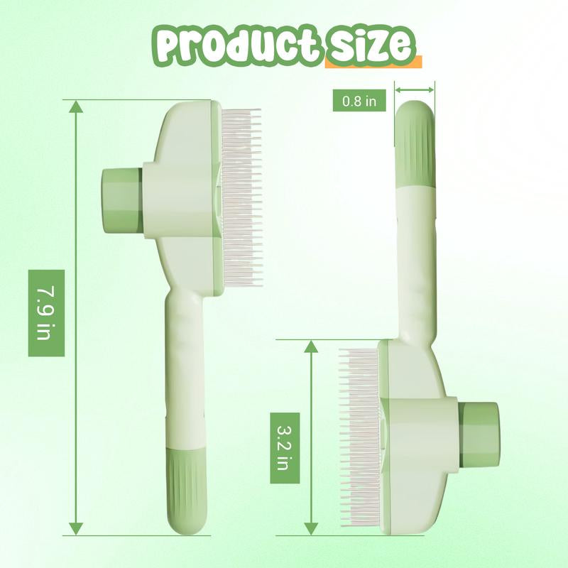 ChatGPT said: πΎ Self-Cleaning Cat Comb β Dual-Length Grooming Tool π±