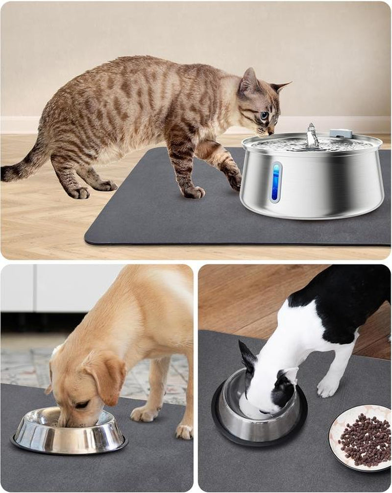 πΎ Absorbent Pet Feeding Mat β 100% Waterproof, Quick-Dry & Easy Clean πΆπ±