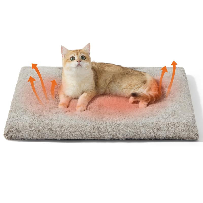 🐾 Self-Warming Pet Bed – Cozy Thermal Mat for Cats & Dogs 💤