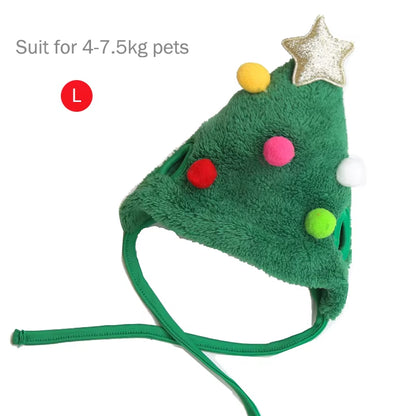 🎅 Funny Dog Christmas Hat & Bib – Holiday Pet Costume 🐾