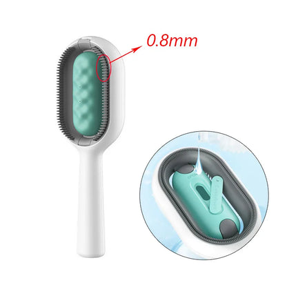 🐾 Double-Sided Hair Removal Brush for Cats & Dogs – Pet Grooming Comb with Wipes | Kitten Brush | Gato Accesorios 🐶