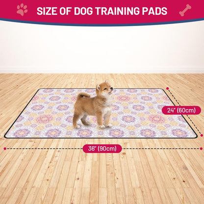 🐾 2-Pack Reusable Dog Pee Pads – Waterproof & Washable 💧)
