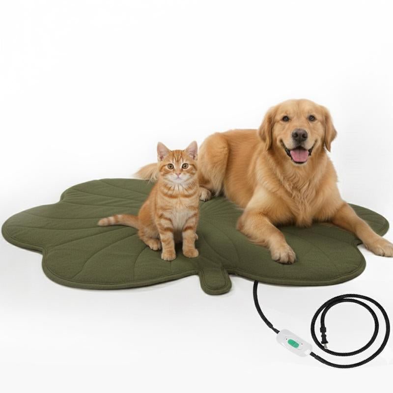 🔥 Vagascape Heated Pet Pad – Safe & Cozy Bed for Cats & Dogs 🐾