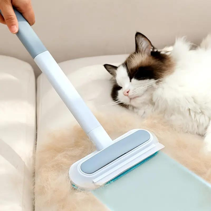 Pet Hair Remover Brush – Reusable & Washable with Long Handle