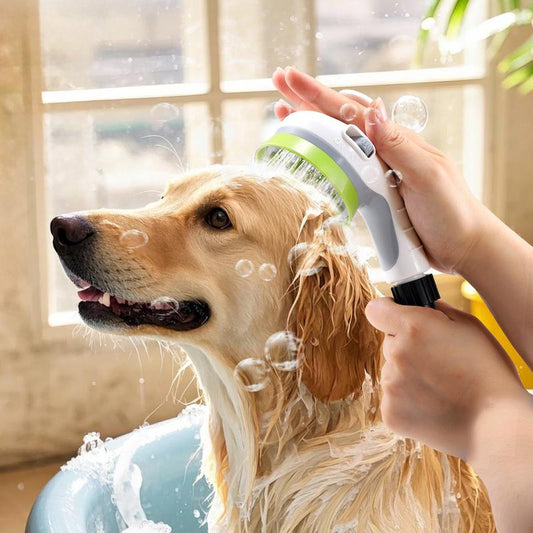 🚿 3-in-1 Pet Shower Kit – High-Pressure Bath & Grooming Tool 🐾