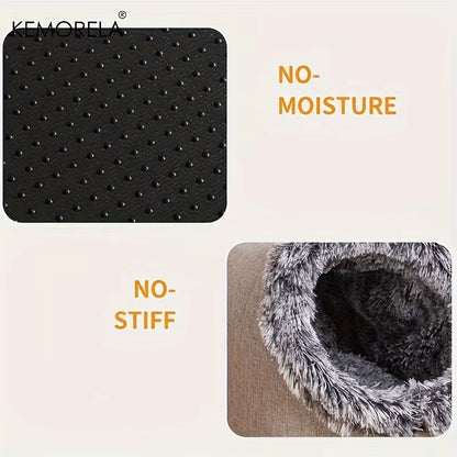 🐱 Cozy Cat Bed – Warm & Portable Pet Nest 💤
