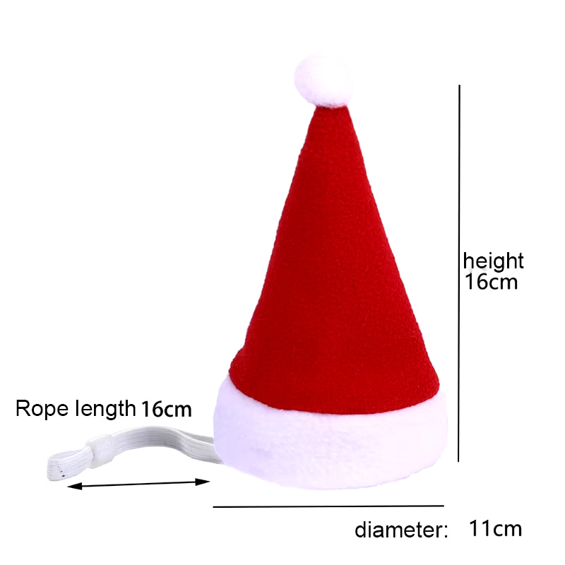 ChatGPT said:  🎅 Christmas Pet Hat & Scarf Set 🎄 – Adorable Santa Costume for Cats & Small Dogs 🐾