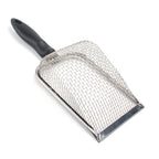 Pet Cat Litter Shovel – Heavy Duty Stainless Steel Scoop with Long Handle & Fast Sifting Design