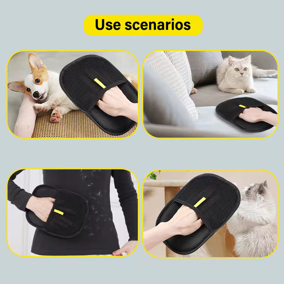 👉 Pet Hair Remover Gloves – Grooming & Cleaning Tool for Dogs and Cats