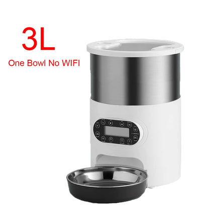 🐾 Automatic Pet Feeder 4.5L – Smart Food Dispenser for Cats & Dogs 🐶🐱