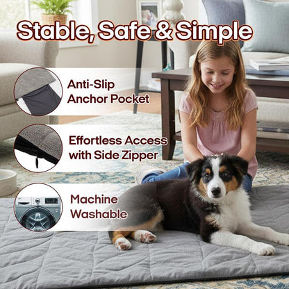 🔥 Vagascape Heated Pet Pad – Safe & Cozy Bed for Cats & Dogs 🐾