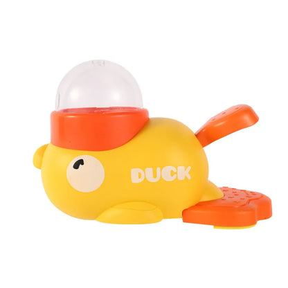 🦆 Cartoon Duck Dog Puzzle Feeder – Interactive Pet Food Dispenser Toy 🐾  Description: