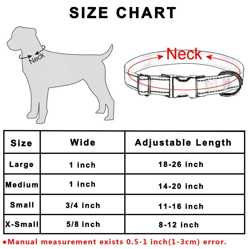 🎄 Christmas Dog Collar 🎁 – Adjustable Nylon Festive Collar for Dogs & Puppies 🐾