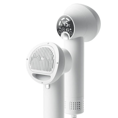 🐾 Smart Pet Hair Dryer & Comb 2-in-1 – Silent, Safe, and Powerful Grooming Tool for Dogs & Cats 🐶🐱