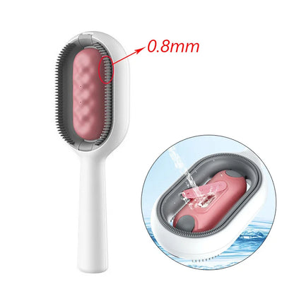 🐾 Double-Sided Hair Removal Brush for Cats & Dogs – Pet Grooming Comb with Wipes | Kitten Brush | Gato Accesorios 🐶