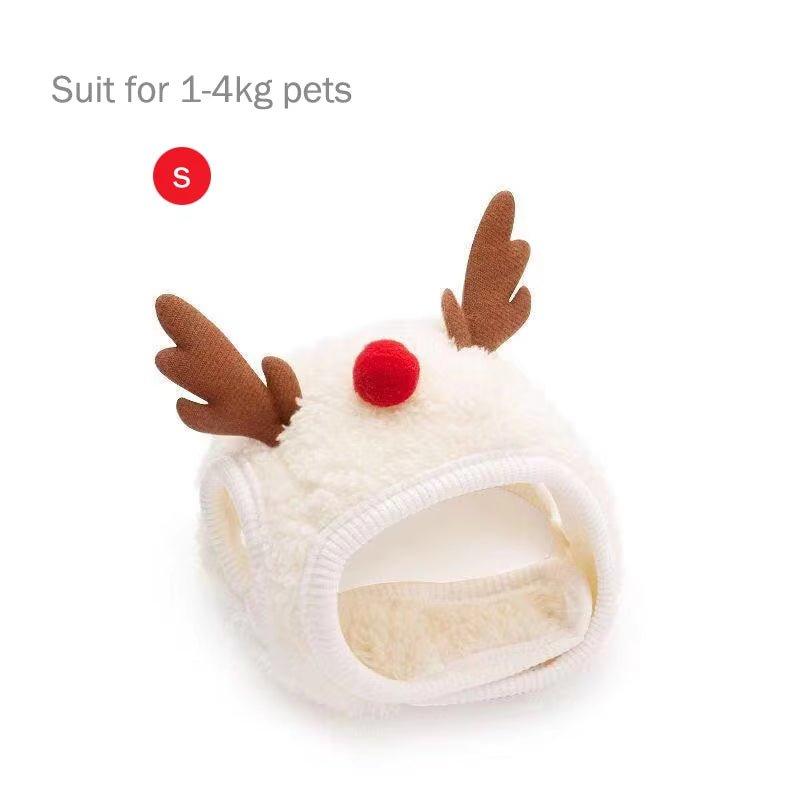 🎅 Funny Dog Christmas Hat & Bib – Holiday Pet Costume 🐾