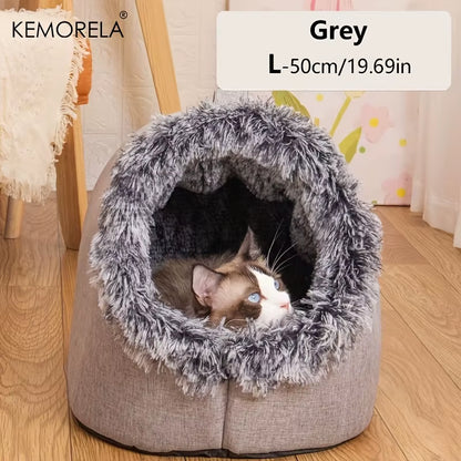 🐱 Cozy Cat Bed – Warm & Portable Pet Nest 💤