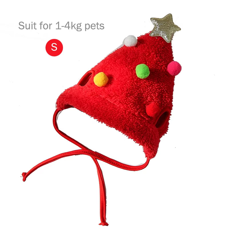 🎅 Funny Dog Christmas Hat & Bib – Holiday Pet Costume 🐾