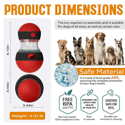 🎾 Interactive Dog Treat Ball – Fun Puzzle Feeder Toy 🐾