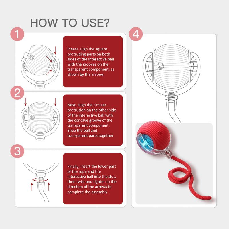 🎃 Halloween Limited Edition – Mizusu Interactive Cat & Dog Teaser Toy 🐾