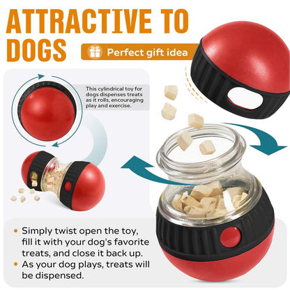 🎾 Interactive Dog Treat Ball – Fun Puzzle Feeder Toy 🐾