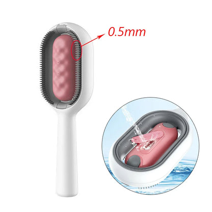 🐾 Double-Sided Hair Removal Brush for Cats & Dogs – Pet Grooming Comb with Wipes | Kitten Brush | Gato Accesorios 🐶