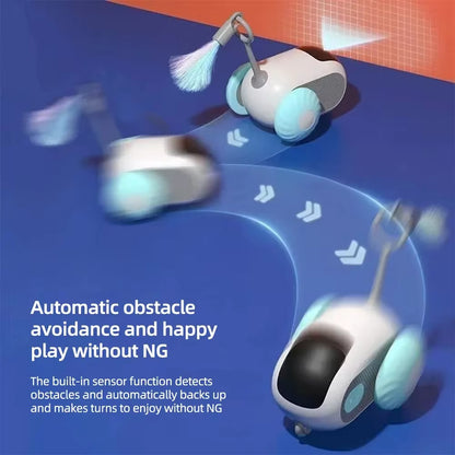 🚗 Smart Interactive Cat Toy Car – Automatic & Remote Control Fun Ball 🐱