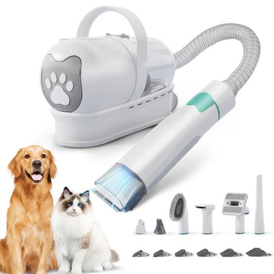 🐶 7-in-1 Pet Grooming Vacuum – Low-Noise All-in-One Kit 🐾