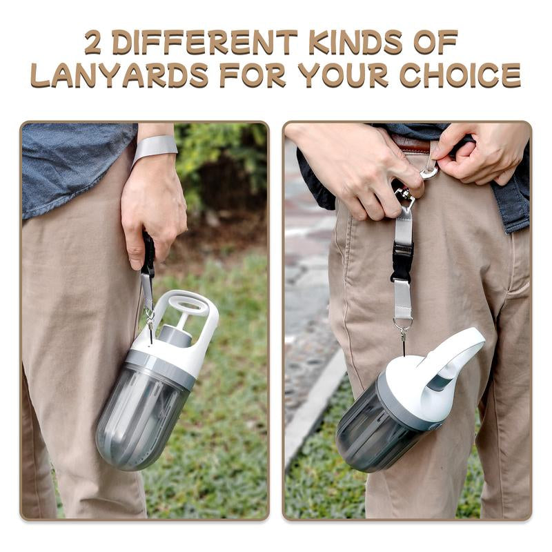 💩 Portable Dog Pooper Scooper – 2-in-1 Waste Picker with Bag Dispenser 🐾