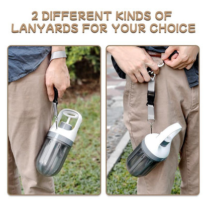 💩 Portable Dog Pooper Scooper – 2-in-1 Waste Picker with Bag Dispenser 🐾