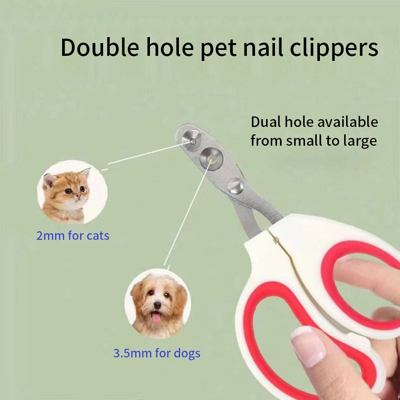 👉 Professional Cat Nail Clippers – Stainless Steel Pet Nail Trimmer for Small Dogs, Cats & Puppies | Safe Grooming Clippers